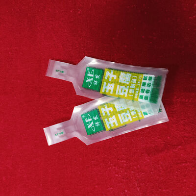 buy 50g 100g Single Serve Transparent PE Egg Tofu Packaging Tube Pouch online manufacture