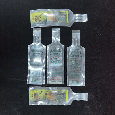 buy Cold Chain Fresh Egg Tofu Packaging Bag 235g-360g Transparent PE Pouch Custom Printed online manufacture