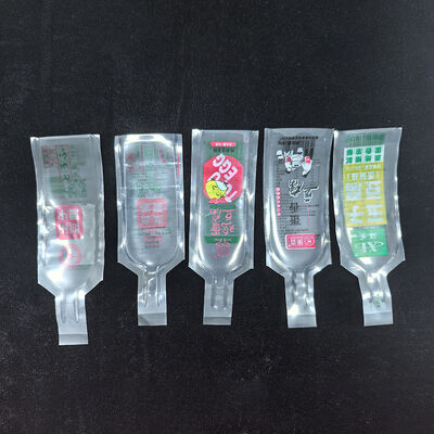 buy Transparent PE Canteen Staff Meal Soft Tofu Tube Bag 190g-270g Heat Sealable online manufacture