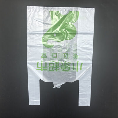buy Custom Size Biodegradable Shopping Bag PLA PBAT Blown Film Heat Cut online manufacture