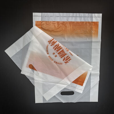 buy Pharmacy Retail Biodegradable Carrier Bags 23x37cm Gusset Degradable Bag online manufacture