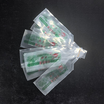 buy Clear Transparent PE Egg Tofu Packaging Bag 85g 130g Custom Printed Display Pouch online manufacture